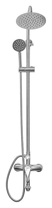 Душевая система Профсан Steel ПСМ 300-8 хром