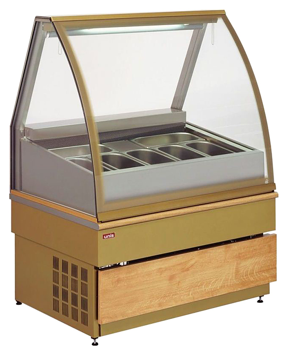 Витрина для мороженого UNIS Georgia III 1000 gold