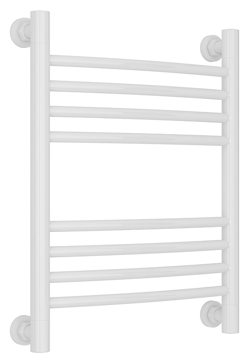 Полотенцесушитель водяной Сунержа Богема+ 50x40 см с выгнутой перемычкой, белый