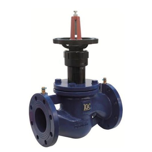 Клапан балансировочный Giacomini ручной R206BY Ду 80 Ру16 фл Kvs=111м3/ч