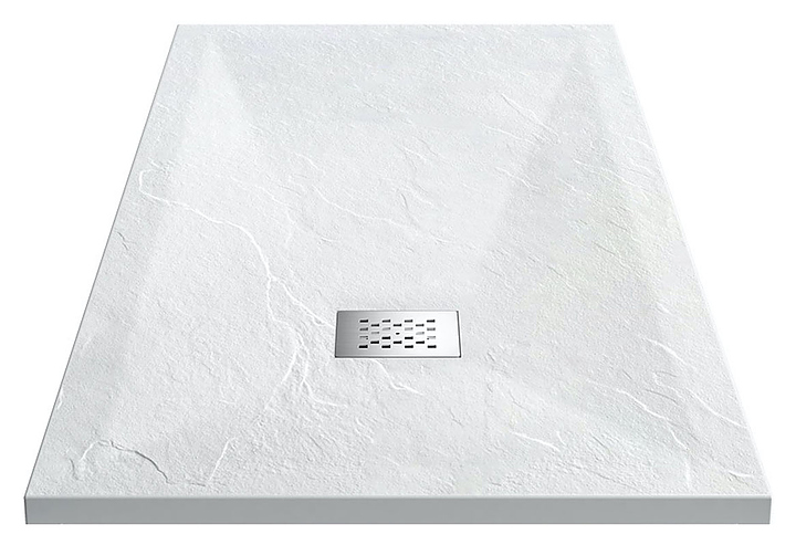 Поддон душевой Vincea VST-4SR8012W 120х80 см, искусственный камень, белый матовый