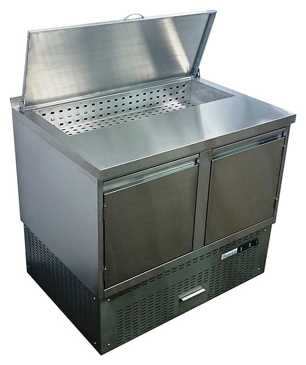 Стол холодильный Gastrolux СОС4-196/4Д/Sр