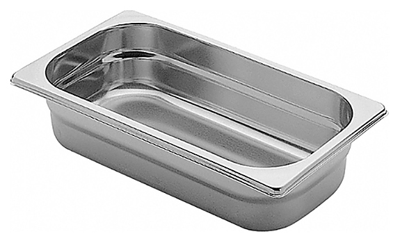 Гастроемкость Rosso 814-2 GN 1/4-65 (265х162x65) нерж. сталь