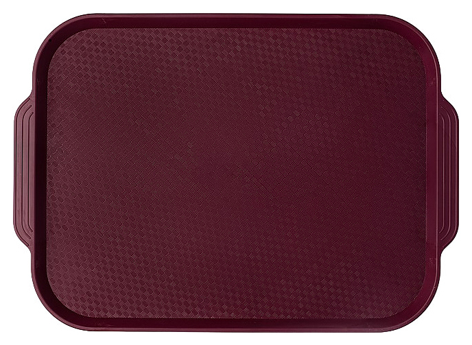 Поднос сервировочный MGprof 1730 450х355 мм классик, вишневый
