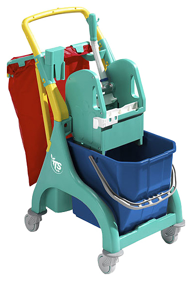 Тележка уборочная TTS Nick Plus 10 с отжимом Tec, 15 л