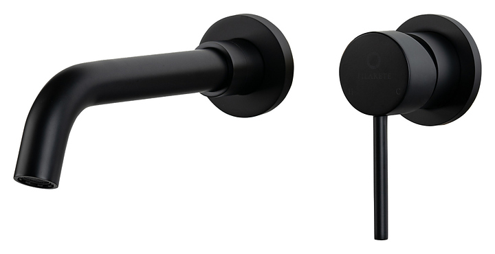 Смеситель для раковины FILARETE Roun FL4020BL, черный матовый