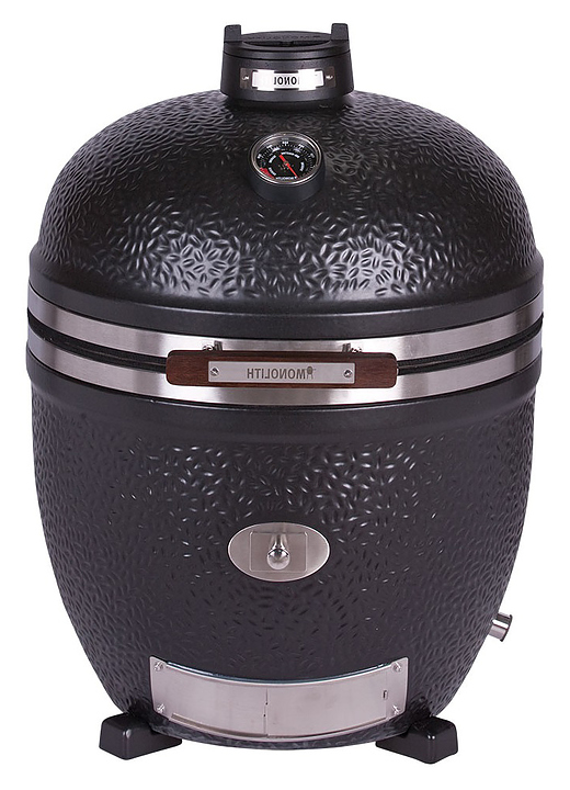 Гриль керамический Monolith Grill AVAHTGARDE.66 (Lechef) черный матовый