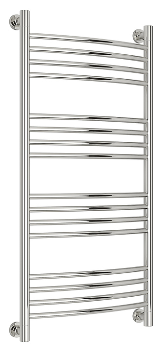 Полотенцесушитель водяной Сунержа Богема+ 100x50 см с выгнутой перемычкой, без покрытия