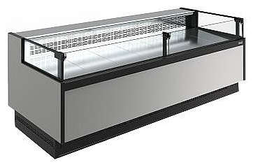 Витрина холодильная Carboma Bavaria 4 GC110 VM 2,5-2 версия 2.0 9006-9005 (без боковин)