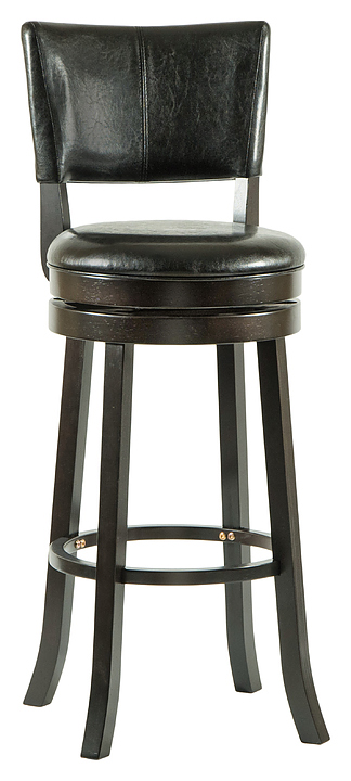 Стул барный DOBRIN 9090-LMU JOHN BAR (черный, капучино)