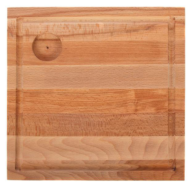 Доска для стейка 295-300х295-300х18 бук промасленый