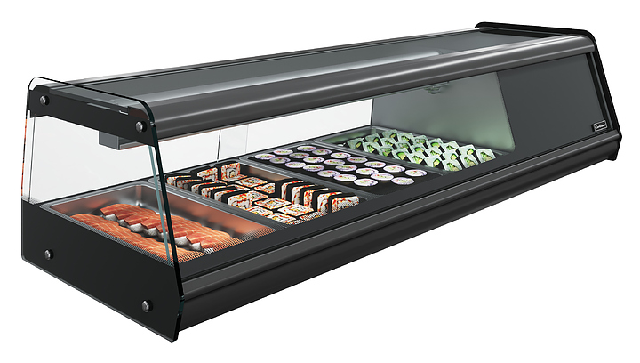 Витрина холодильная Carboma Azha AC38 SM 1,5-1 Sushi