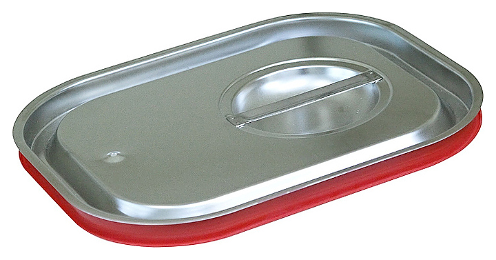 Крышка для гастроемкости Luxstahl 812-LRP GN 1/2 (327х265) нерж.