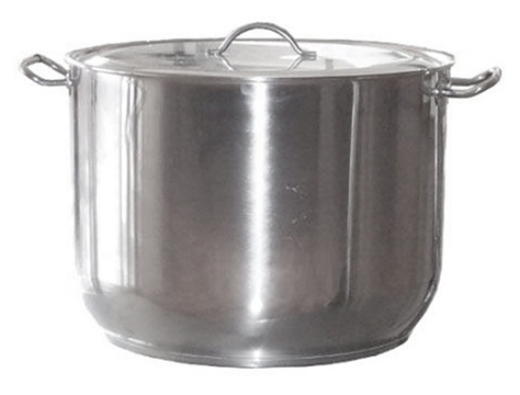 Кастрюля Ашинский завод Для профессиональной кухни, 50 л с крышкой, нерж. сталь