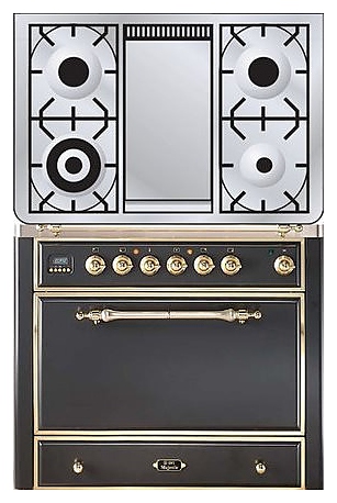 Газовая плита с духовым шкафом ILVE MC-90FD-VG