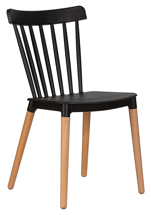 Стул обеденный DOBRIN 687PP-LMZL THEO (черный)