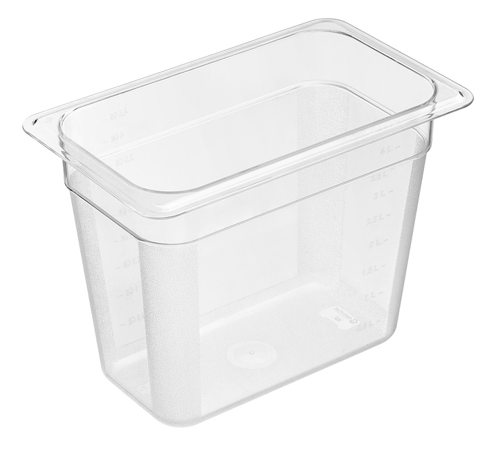 Гастроемкость Gastroplast 79716 GN 1/1-150 (530x325х150 мм) 18.4 л поликарбонат, прозрачный