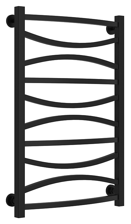 Полотенцесушитель водяной Сунержа Ажур 80x50 см матовый черный