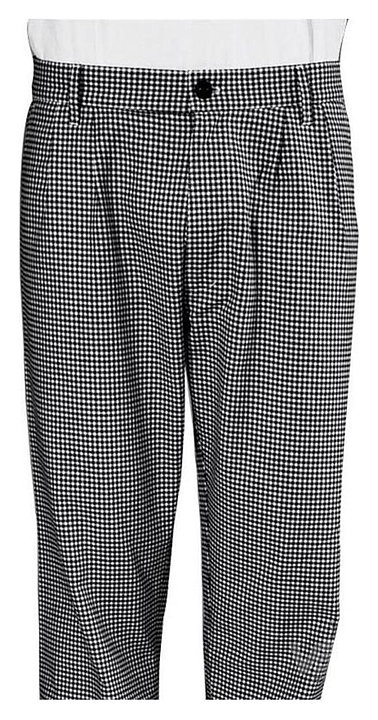 Брюки поварские P.L. Proff Cuisine Chef размер 50 (100% хлопок) черно-белая клетка