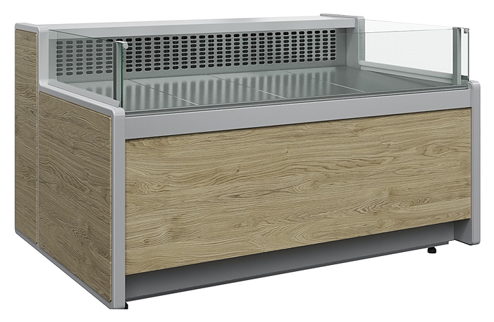 Витрина холодильная Carboma Gelios GC111 SM 1,25-2 1010 (статика, без боковин)