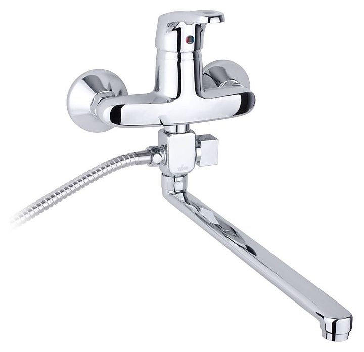 Смеситель для ванны с душем TIMO Standart 1935Y с длинным изливом, хром