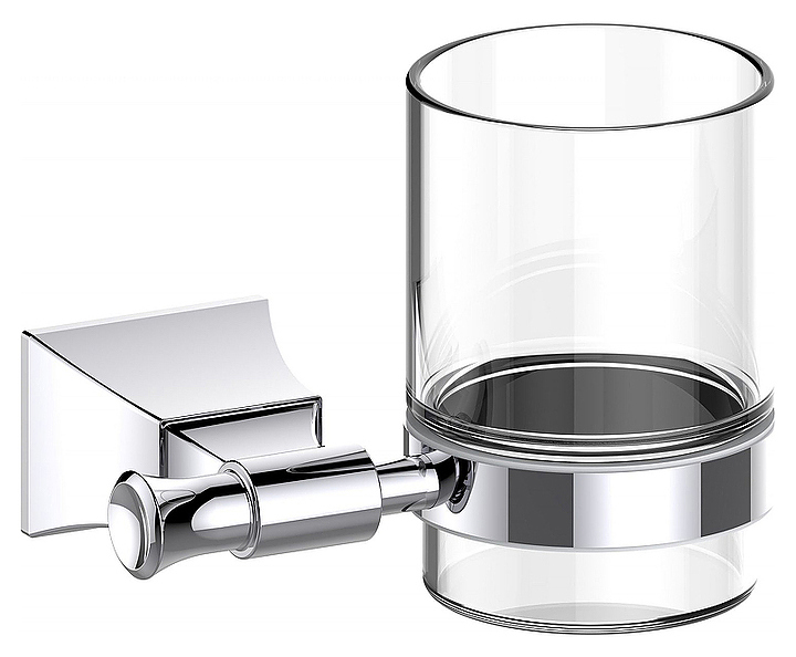 Стакан для зубных щеток подвесной Art&Max Genova AM-M-024-CR хром