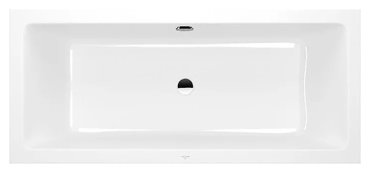 Ванна Villeroy & Boch Targa Plus Duo UBA180NES2V01+U99740000 180x80 см, с ножками, акрил