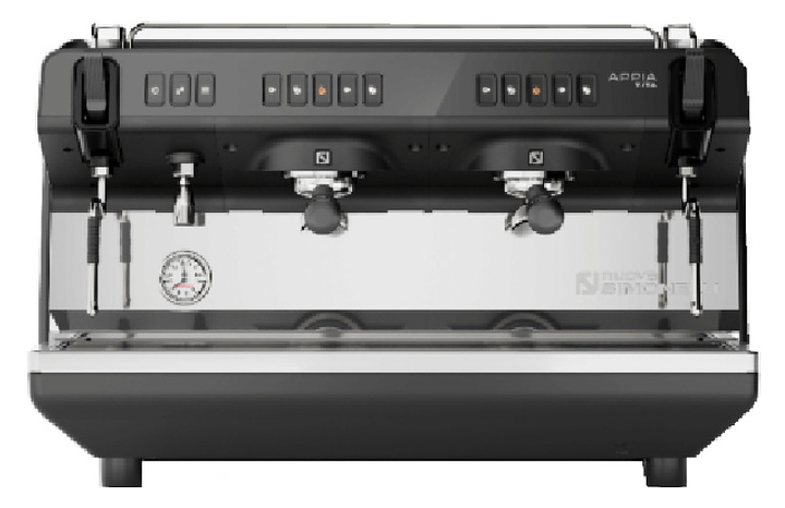 Кофемашина Nuova Simonelli Appia Viva 2Gr полуавтомат черная