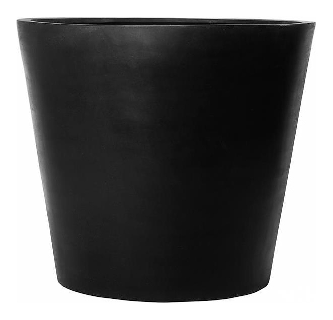 Кашпо Pottery Pots Jumbo bucket (112х97 см) черное матовое