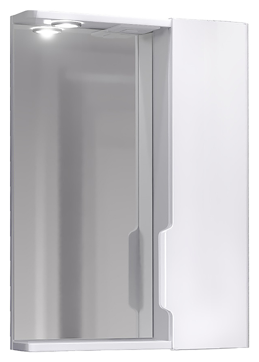 Шкаф зеркальный Jorno Moduo Slim 50 Mod.03.50/W