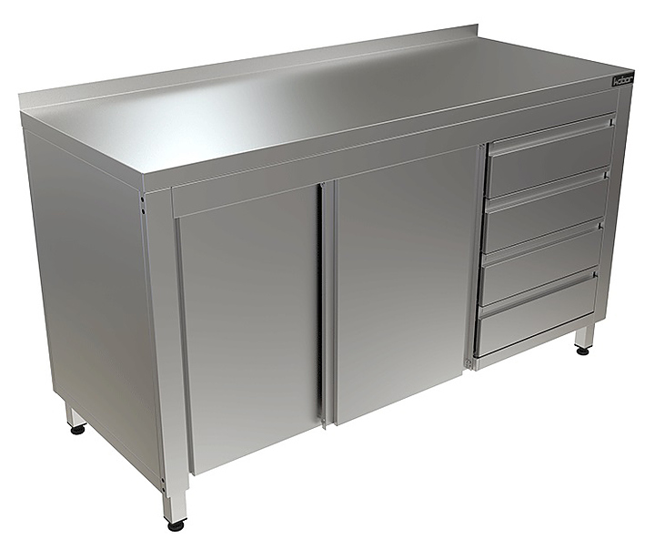 Стол производственный КОБОР СТБ/1-150/70/К