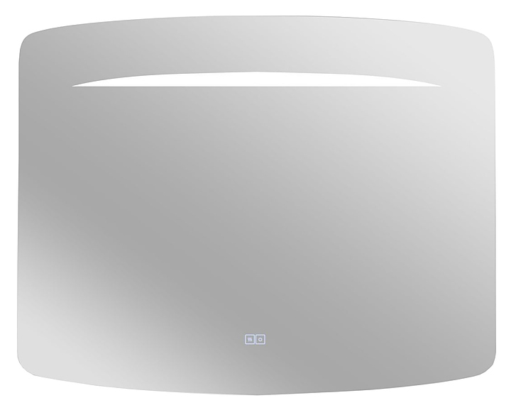 Зеркало Art&Max Gina AM-Gin-1000-700-DS-F-H 100x70 см, с подсветкой и функцией антизапотевания