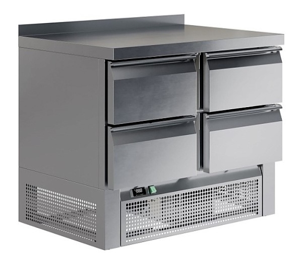 Стол морозильный Restoinox SHN-22GNE-B с бортом