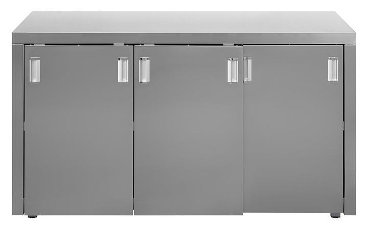 Стол-тумба универсальный Luxstahl СТУ3-17/6 двери-купе