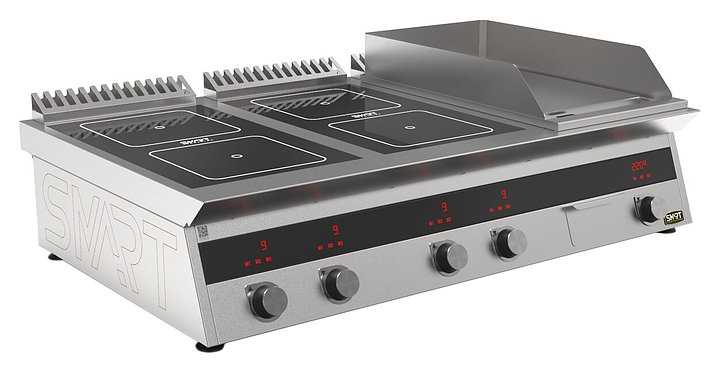 Плита индукционная комбинированная SMART INDUCTION K76-5KPN (с грилем)