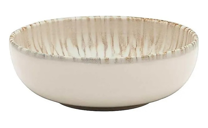 Салатник Oxford FLAT Shape LEOPARDITA 136334 600 мл d 16 см бежевый