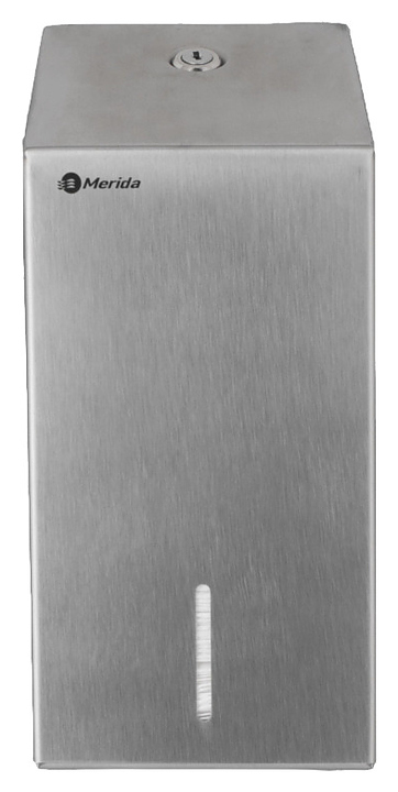 Диспенсер туалетной бумаги в листах Merida STELLA R BSA401.R (нерж. сталь) матовая сталь Anti Finger