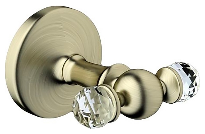 Крючок двойной Art&Max Antic Crystal AM-E-2686SJ-Br