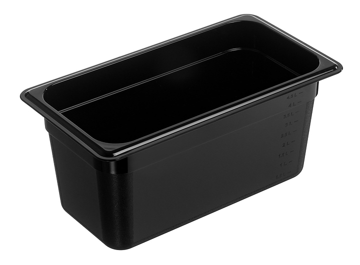 Гастроемкость Gastroplast 79652 GN 1/3-150 (325x176х150) 4.9 л поликарбонат, черный