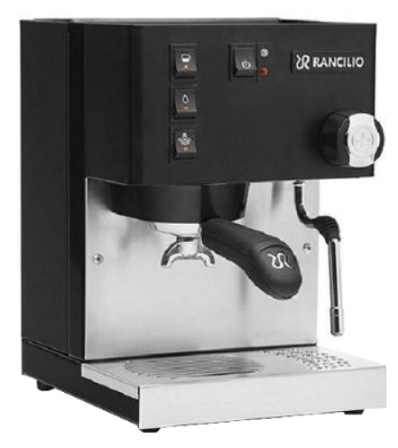 Кофемашина полуавтоматическая Rancilio Silvia черная