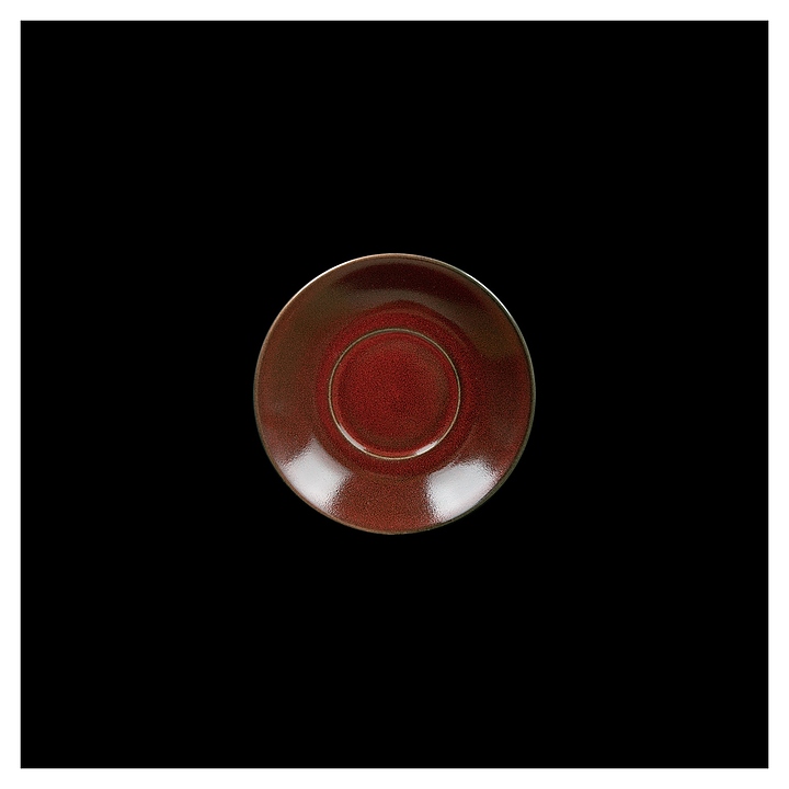 Блюдце Corone Cocorita XSY2372 d=12 см (фарфор) красное