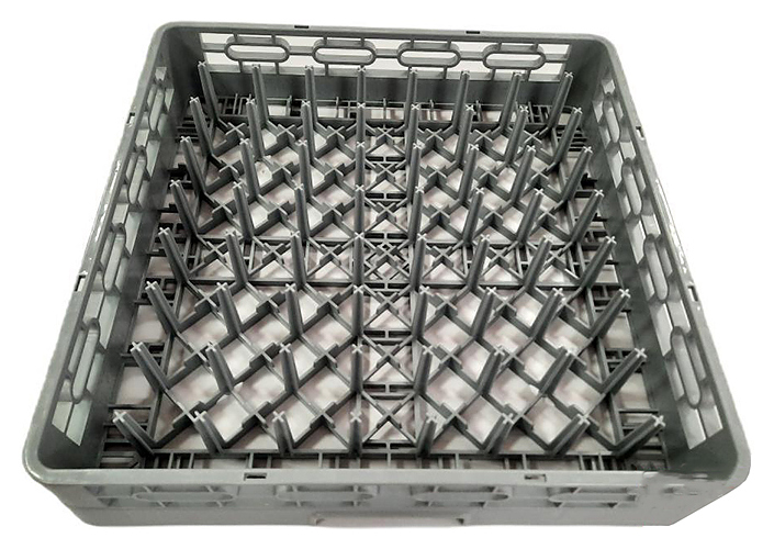 Кассета посудомоечная для тарелок NORMA 500х500 серая