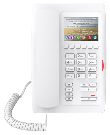 IP-телефон отельный Fanvil H5 (без б/п) белый