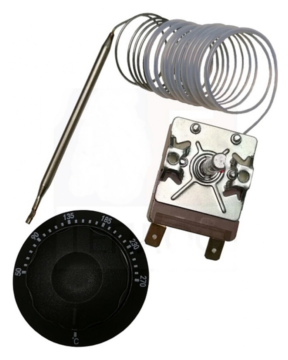 Термостат капиллярный Теплоф 50-270С, 20А, с ручкой