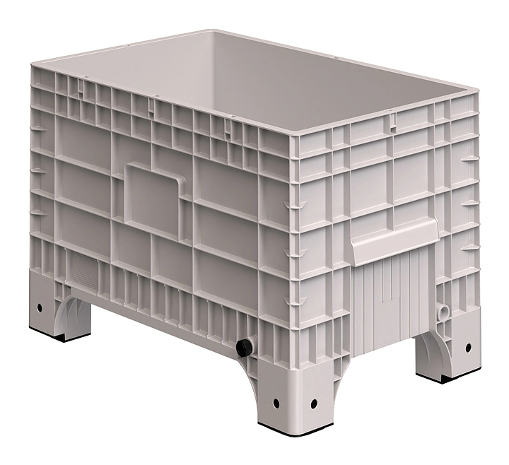 Контейнер iPlast iBOX 11.605 1020x640x675 мм на ножках, с пробкой