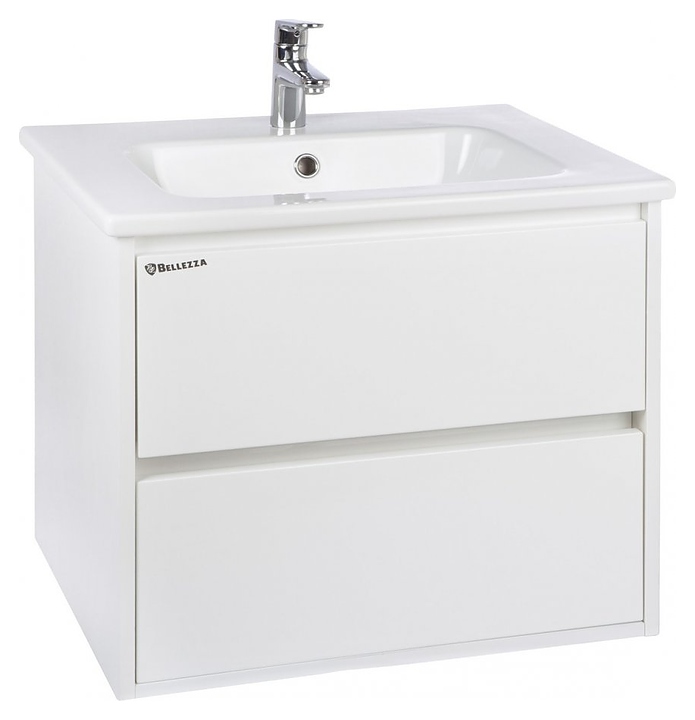 Тумба под раковину Bellezza Лоренцо 60 белая