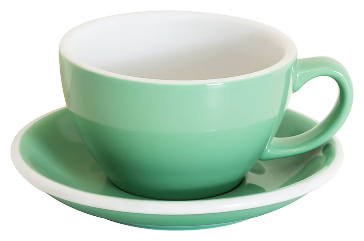 Пара кофейная Loveramics Egg C088-B048B 300 мл, мятная