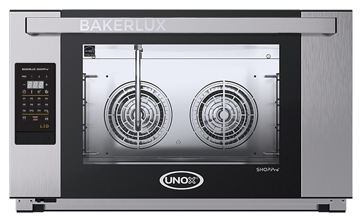 Печь конвекционная UNOX XEFT-04EU-ELDV-DR со сливным отверстием