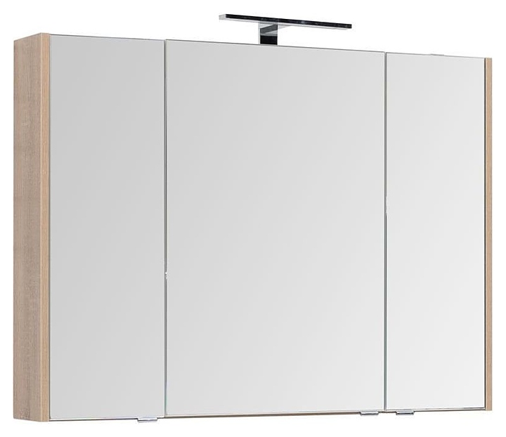 Шкаф зеркальный Aquanet Остин 105 дуб сонома