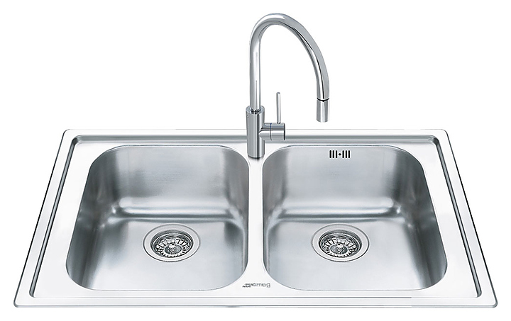 Кухонная мойка SMEG LL862-2